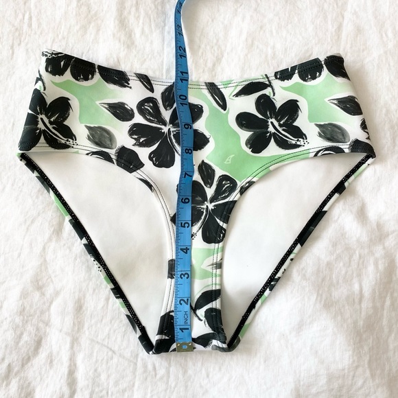 Akela Surf Marylin Neoprene Bikini Bottoms In Mint - Picture 3 of 9